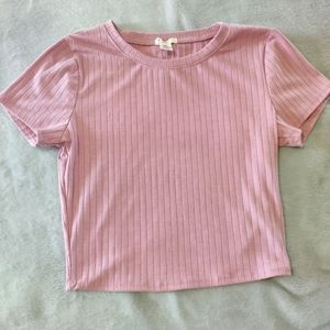 Pink/purple crop top